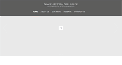 Desktop Screenshot of gilanehgrillhouse.com